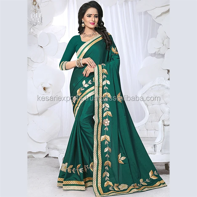 new fashion party wear saree