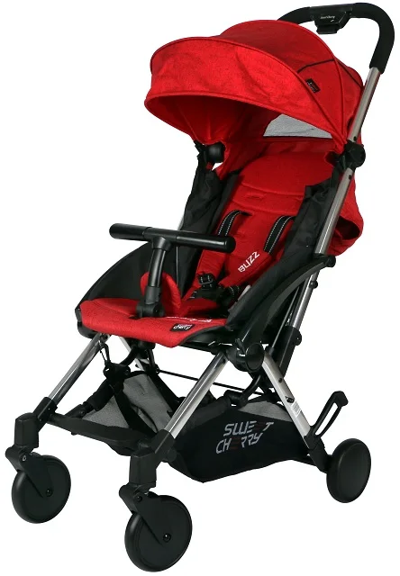 sweet cherry hybrid compact stroller