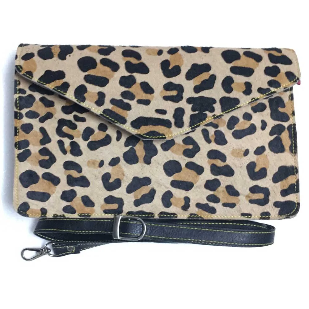 leopard print purse designer