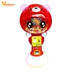 guangzhou cool lovely bear candy machine gumball coin dollar operate children