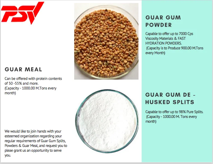 Guar Gum Powder Food Grade 200 Mesh 5000 Cps Viscosity Buy Food Grade