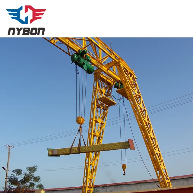 Single girder Junkyard gantry crane 5t with grab