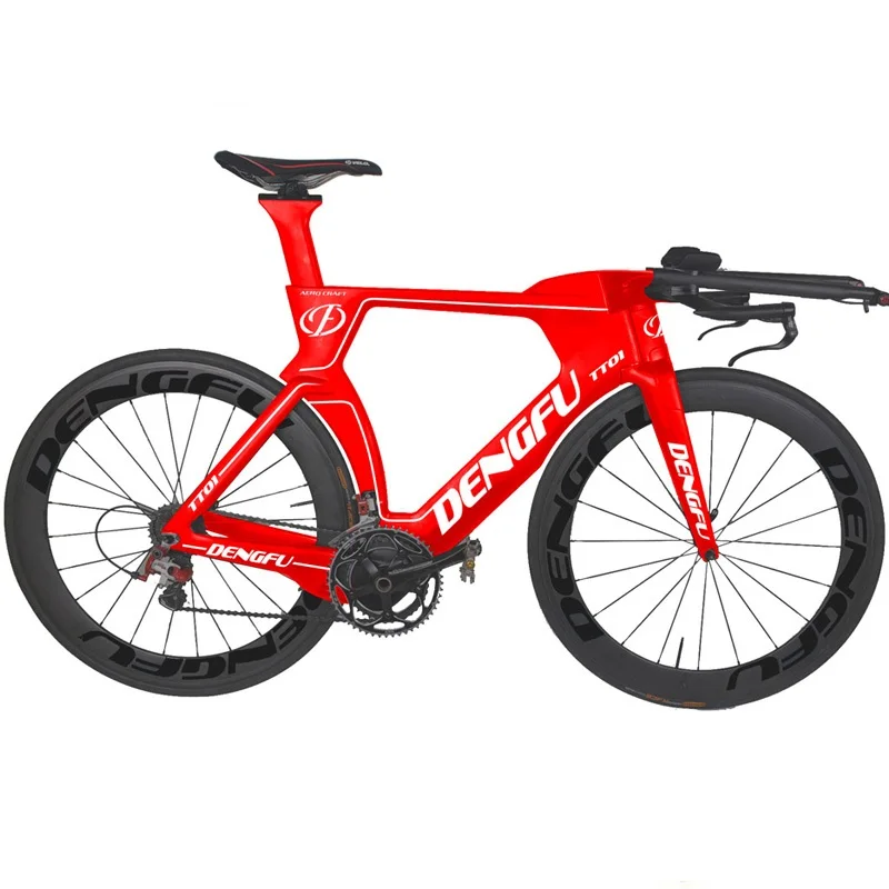 
Dengfu new carbon TT bike complete Time Trial Bike 