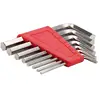 L-Shaped 8 pcs Metric Chrome Hex Allen Key Wrench Set