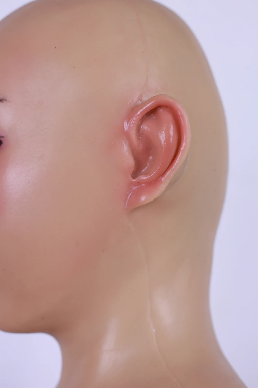 Shivell Solid Masquerade Crossdresser Transsexual Drag Queen Ladyboy Halloween Mask With Breast Form Big Boobs Transgender