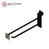 Metal display slatwall logo double hanging hooks