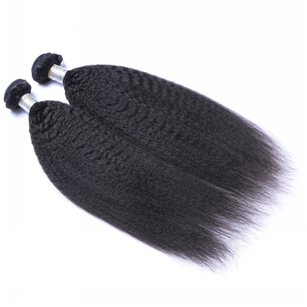 

BF kinky straight unprocessed Brazilian human sew in hair, N/a