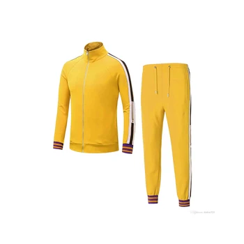 yellow jogging suits