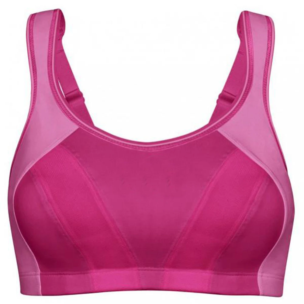 Made for sports. Shock Absorber b5044. Топ бра розовый спортивный. Топ бра спортивный женский. Pink спортивный лифчик и трусы.