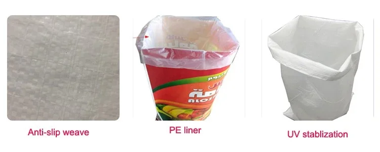 High Quality Laos 40kg rice packing bag
