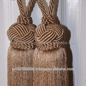 Large Rope Tassel Curtain Tieback Fancy Curtain Tiebacks Buy
