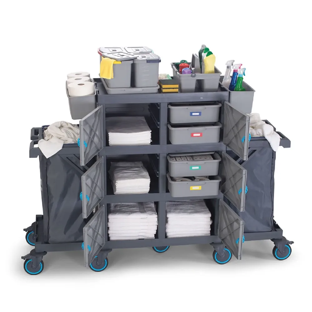 Housekeeping Trolley Buy Plastic Cleaning Trolley,Housekeeping