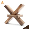 Adults Wooden Stick Cross Out with Solve Open Trick for Mind Fun Thinking