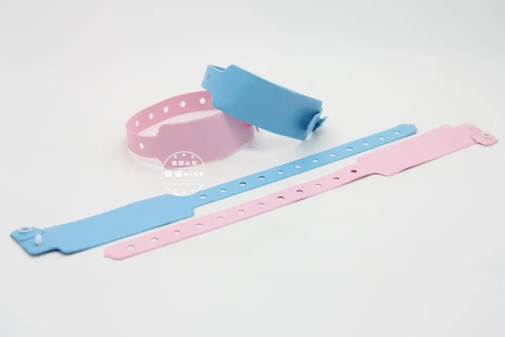 Custom Hospital Long Range Rfid Uhf Medical Wrist Band Smart Bracelet