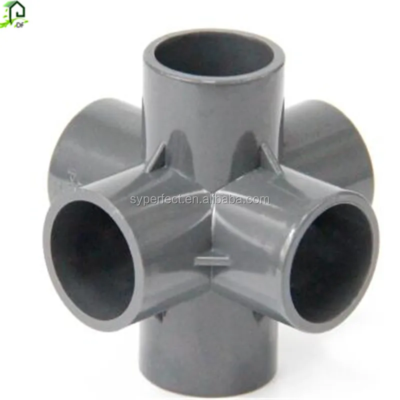 Six Way (6way) Fittings For Pvc Plastic Pipe Buy 6 Inch Pvc Pipe
