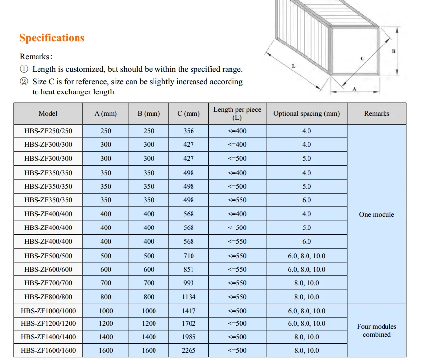recuperator heat exchanger