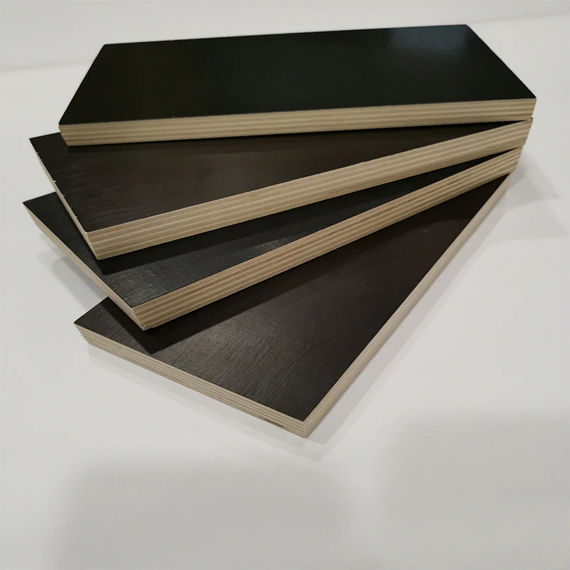 Black laminated plywood