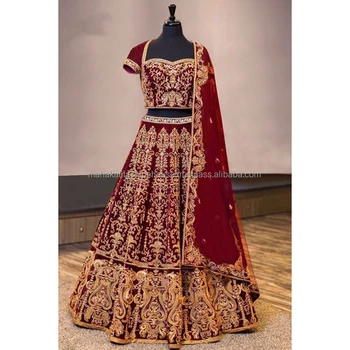 bridal lehenga embroidery designs