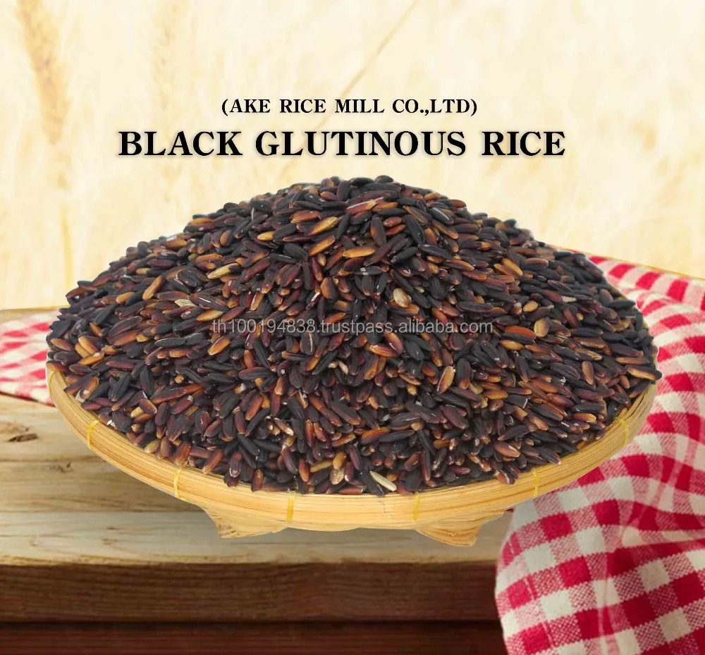 
Thai Authentic Black Glutinous Rice ( High Quality ) 