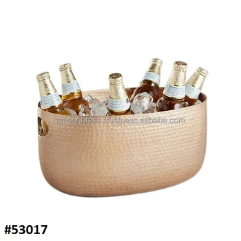 rose gold wine bucket