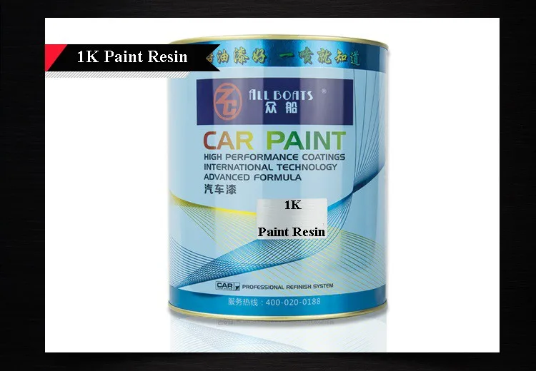 Factory Price Cat Paint Auto Binder Base Coat Mixing Binder Paint 1k