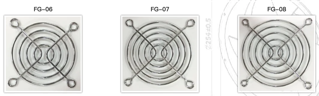 Taiwan Fan, 92mm, Metal - detail 8