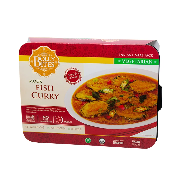 
Wholesale Food Meat Dishes Mock Fish Curry 