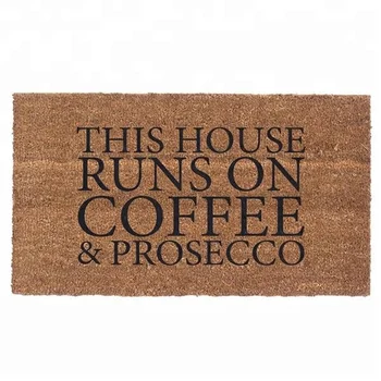 Indian Printed Personalised Custom Printed Coir Logo Door Mat