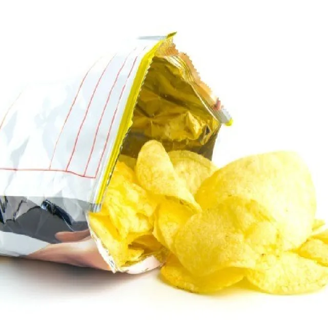 Snack Crisps printed plastic bags/ Snack plastic packaging bag for potato chips
