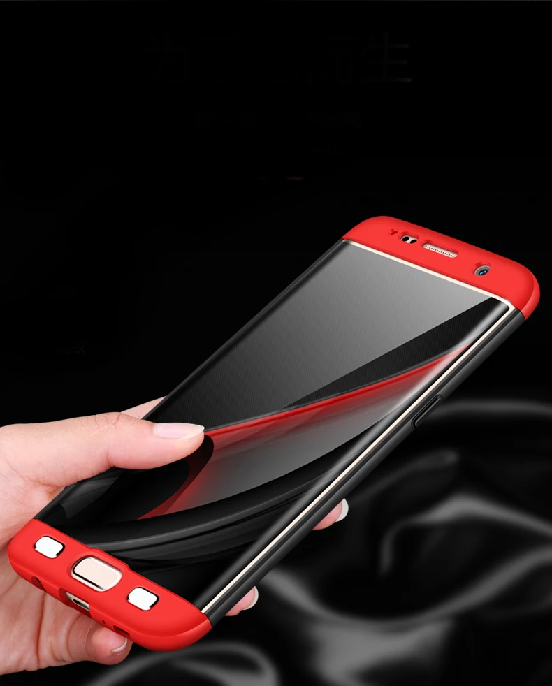 

YiaMia Coque For samsung Galaxy S6 edge Case Full Protect Hard Hybrid Plastic Case Cover For samsung s6 /S6 edge Case fudnas