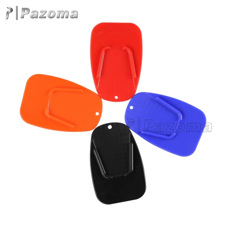 Custom Cheap 88*58mm Motorcycle Kickstand Pad Plastic Kickstand Pad