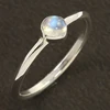 moonstone tiny rings 925 silver with different stones carnelian, labradorite, onyx, amethyst, rose quartz gemstone jewelry ring