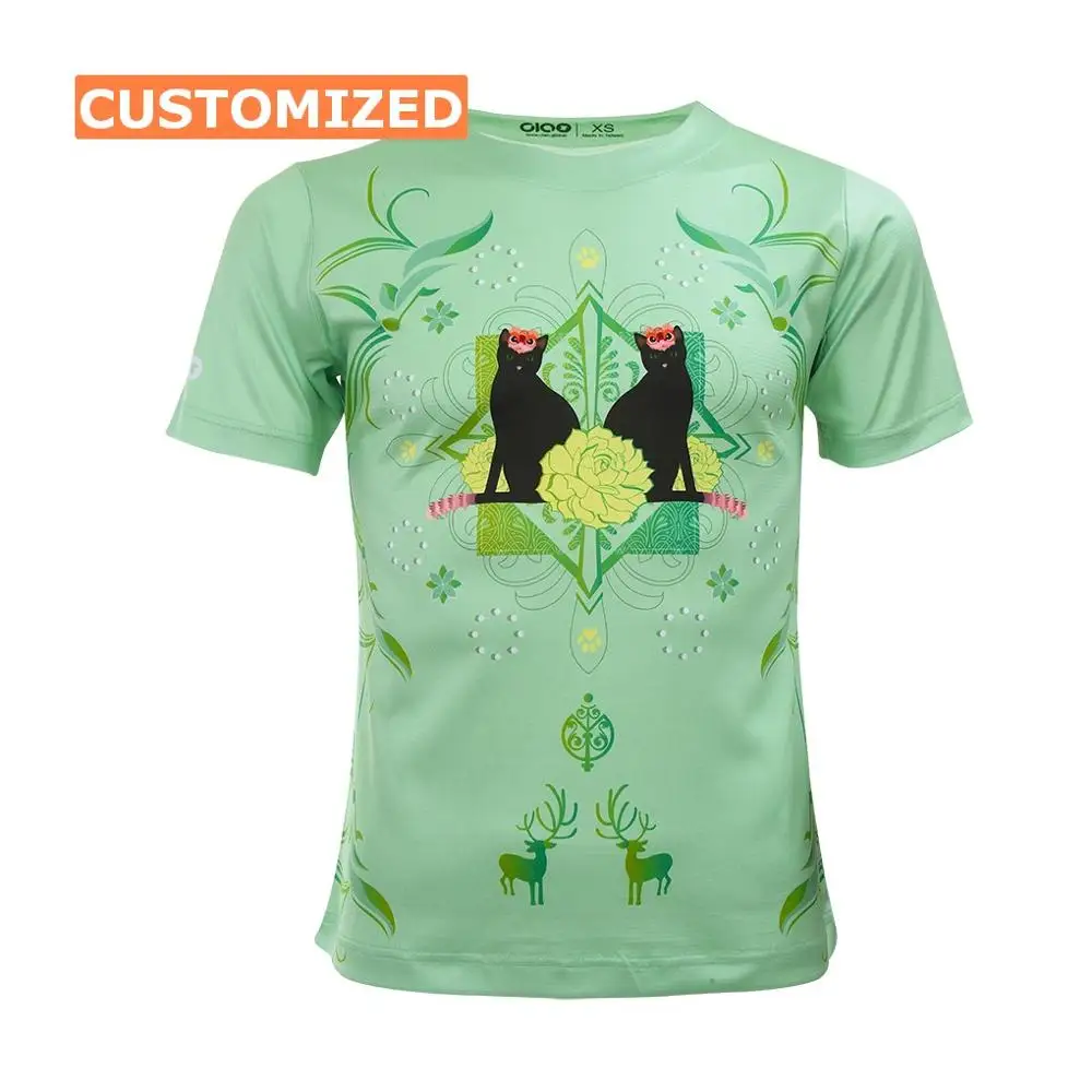 
customized clothing comfort full color t-shirt logo 