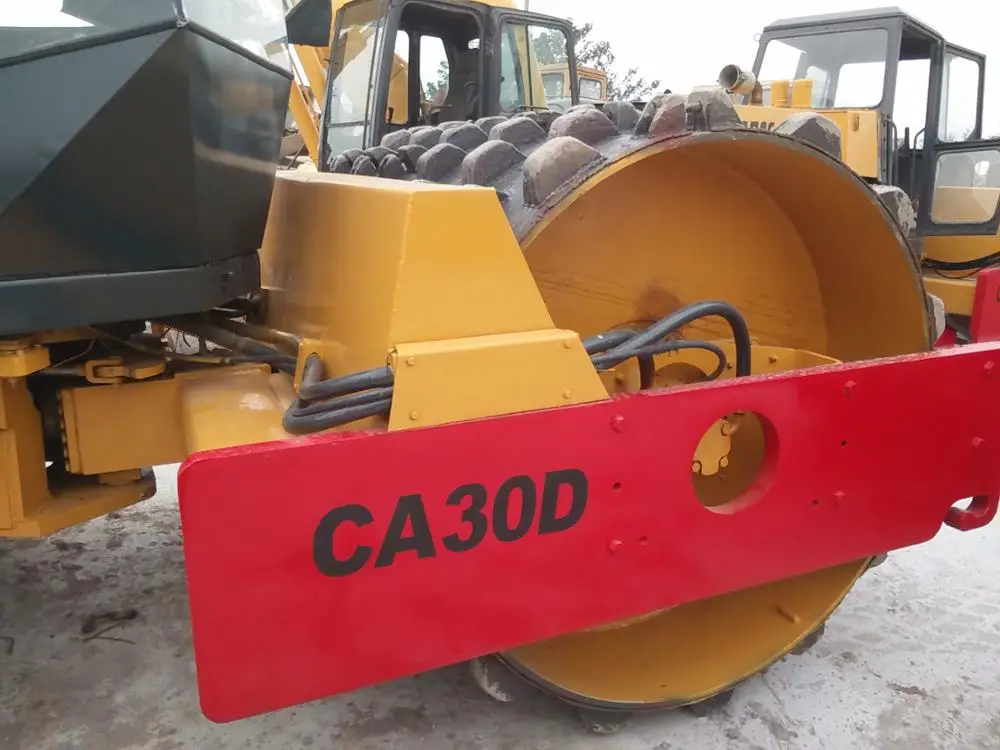 
Used D ynapac CA30D Vibrating Soil Compactor Machine 