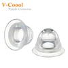 V-Coool Silicone Inverted Nipple Corrector 1 Pair with Travel Case
