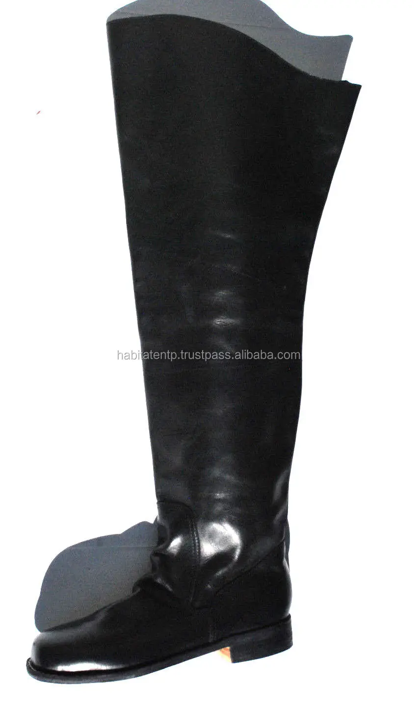 Handmade 1857 Bucket Top Boots Historical Reenactment Theatre 100