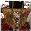 Vintage Traditional Banjara Patch Work Genuine Lather Fringe Solder Bag
