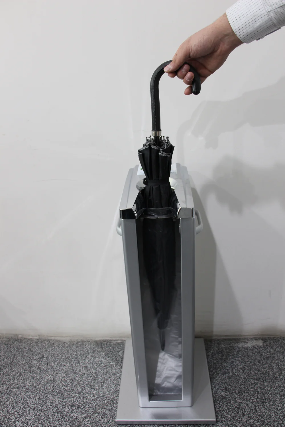 Wholesale Customized Disposable Clear Ecofriendly Plastic Wet Umbrella Bags With Embossing