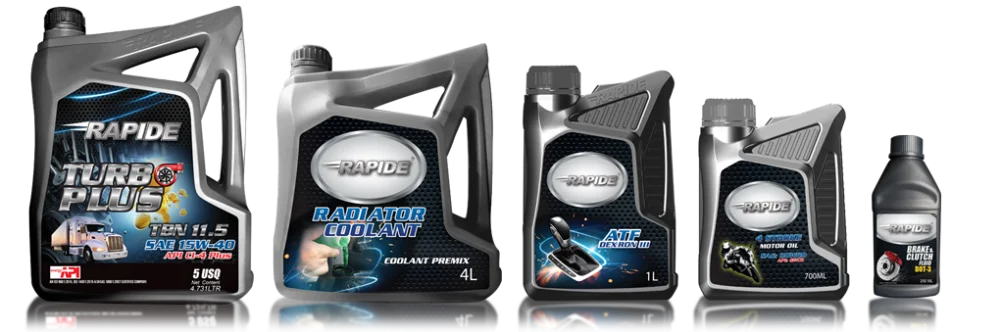 Rapide Motor Oil SAE 15w40 API SL - High Lubricity