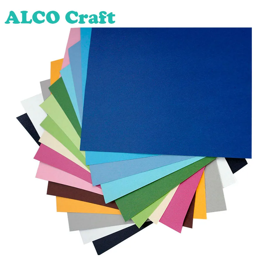 216GSM A4 Size 12X12in Color Cardstock Paper Manufacturer - China