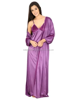satin nightwear dress