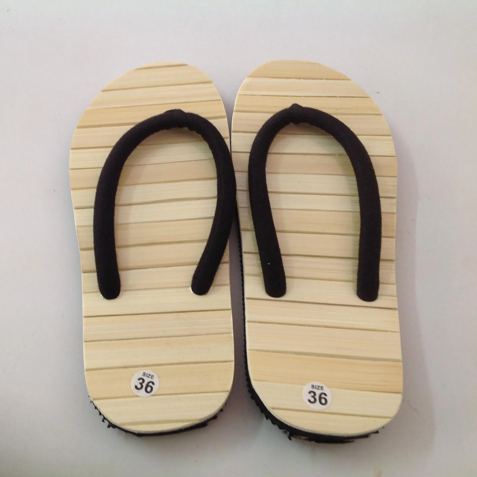 bamboo flip flops