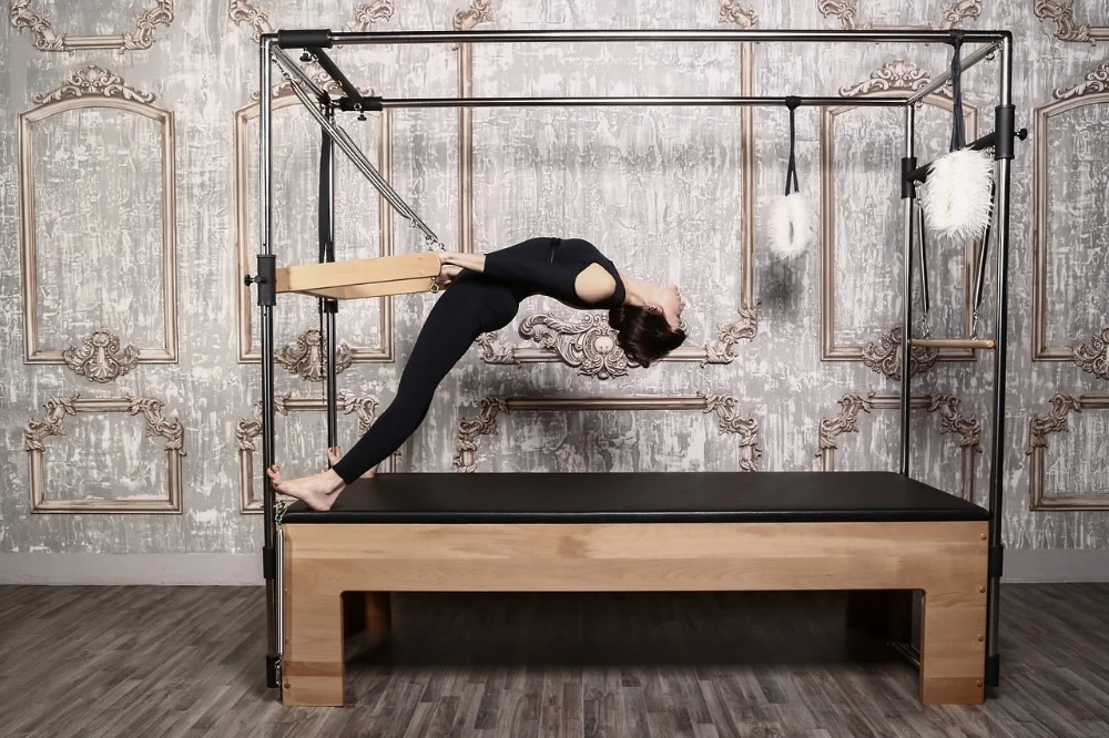 Pilates Plus Classic Wood Reformer Pilates Table Trapeze - Buy Wooden ...