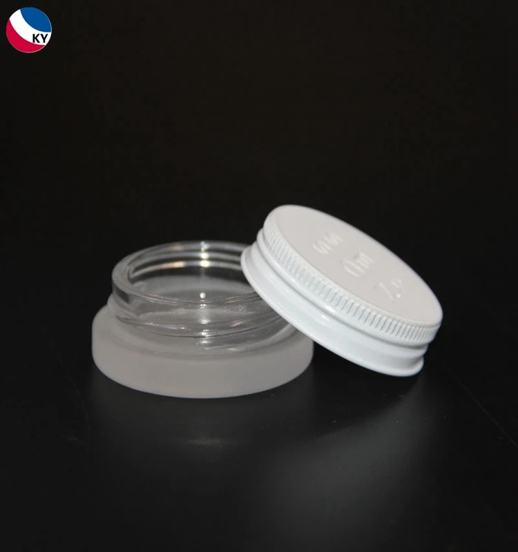 Eyeliner Thick Base Eye Care Glass Jars 7ml Frosted Lip Gloss Eye Glass