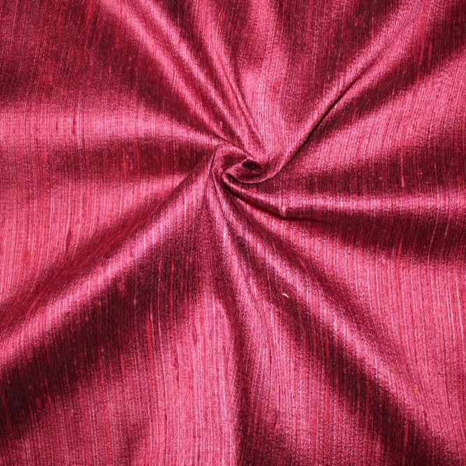 pure raw silk fabric