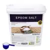 Epsom Salt NortemBio 800g/1,3Kg/3Kg/6Kg - Concentrated source of Magnesium, 100% Natural Epsom Salt. Bath & Immersion therapies.