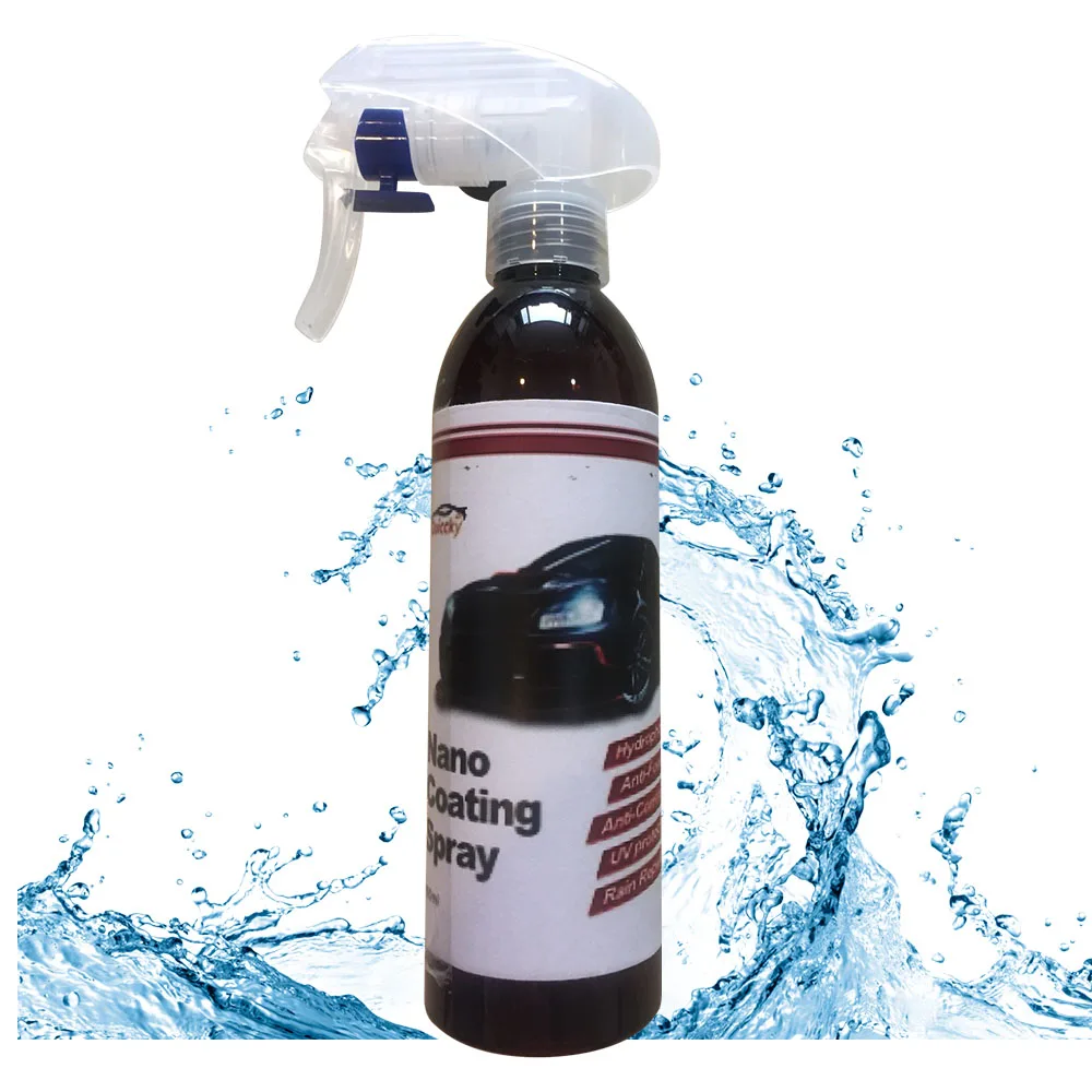 
10 Minute DIY Car Nano Hydrophobic Quick Detailer Spray Wax Paint Protectant Sealant High Gloss Car Polish last 2 to 3 Months 