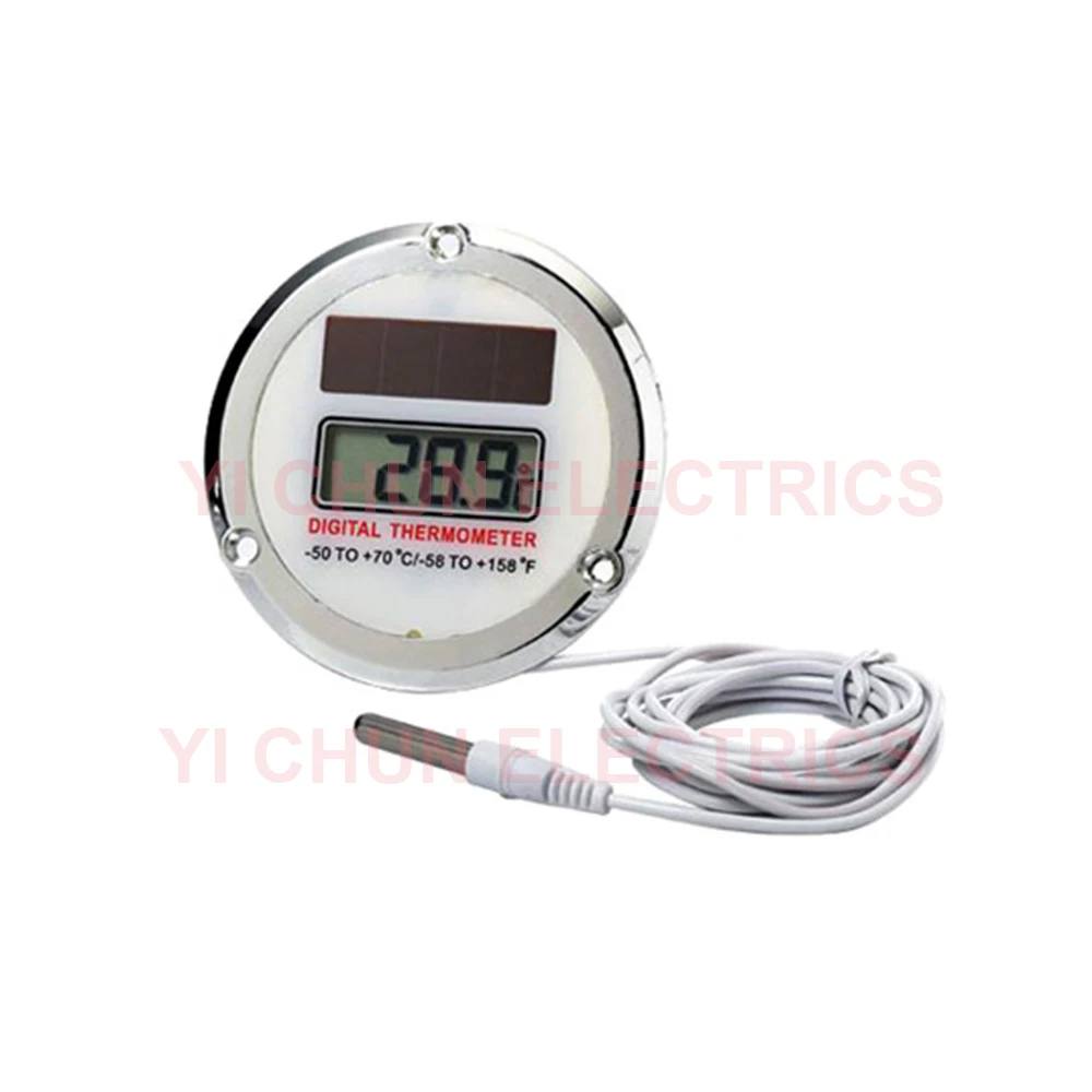 Rt352 Solar Waterproof Thermometer With External Sensor Buy