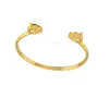 18 Kt Real Solid Yellow Gold Panther Face Cuff Bracelet Bangle Latest Fine Jewelry