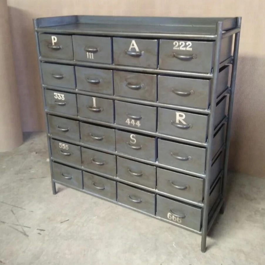 Vintage Industrial Metal Chest Of Drawer Buy Metal Chest Of